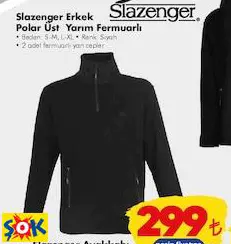 SLAZENGER ERKEK POLAR ÜST YARIM FERMUARLI